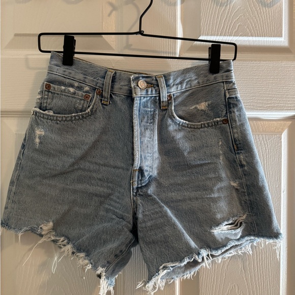 Agolde Parker Long Jean Short - Picture 6 of 15